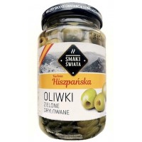 Оливки зеленые Smaki Swiata без косточек, 160 г